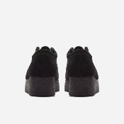 CLARKS - WALLACRAFT BEE - Black Suede