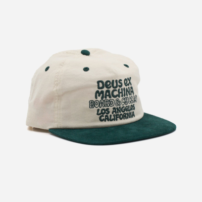 Deus Ex Machina - Squeak Cord Cap - Vintage White