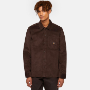 Dickies - Corduroy LS Shirt - Chocolate Brown