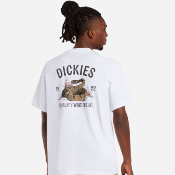 DICKIES - SNAKE SS TEE - White