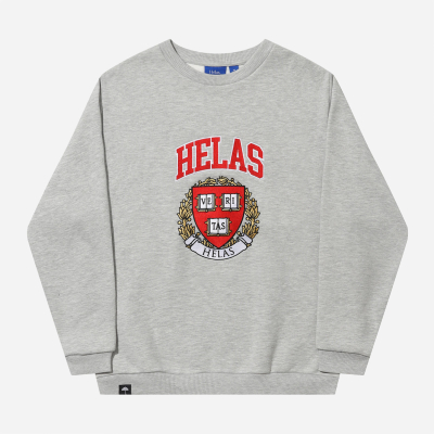 Hélas - Veritas Crewneck - Heather Grey