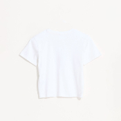 Misfit Shapes - Goz Rib Tee - White