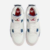 Nike SB - Air Jordan 4 - Summit White White Navy Neutral Grey