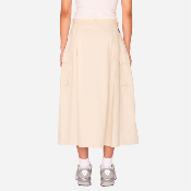 OBEY W - Surface Cargo Skirt - Silver Birch