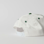 Parra - Balled 6 Panel Hat - White