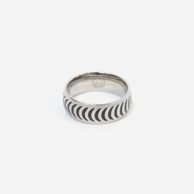 Spitfire - Crescent Ring - Stainless Steel