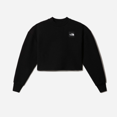 THE NORTH FACE - W MHYSA QUILTED L/S TOP - TNF BLACK