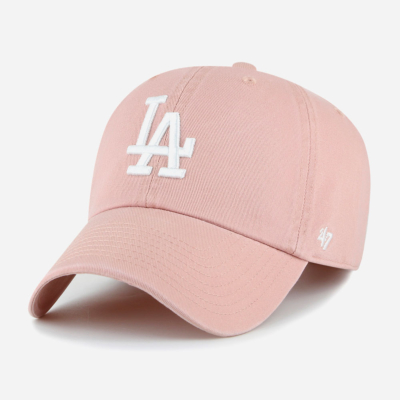 47 - MLB LOS ANGELES DODGERS CLEAN UP LABEL - Dusty Mauve