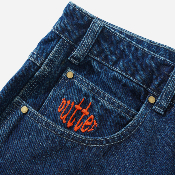 Butter Goods - Spider Denim Jeans (BAGGY) - Dark Indigo