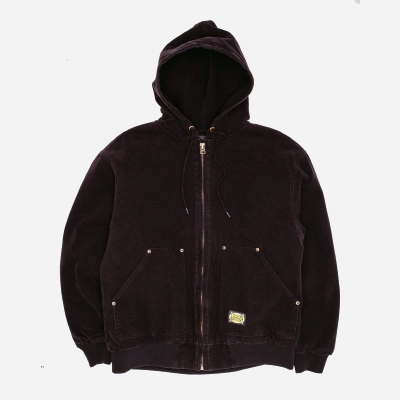 Fucking Awesome - Savie Hooded Bomber Jacket - Black