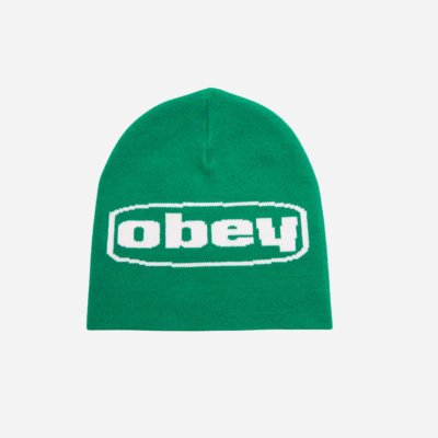 OBEY - INDIRECT BEANIE - Abundant Green