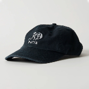 Parra - Alien head 6 panel hat - Midnight blue