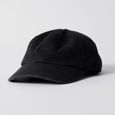 PARRA - SIGNATURE 6 PANEL HAT - Black Black