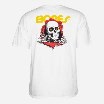 Powell Peralta -  Ripper T-shirt - White