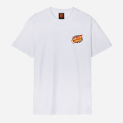 Santa Cruz - Goal Flame T-shirt - White