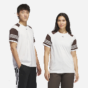 Adidas Skateboarding - Tyshawn Tee - Crystal White / Dark Brown