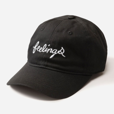 AND FEELINGS - LOGO CAP - Black