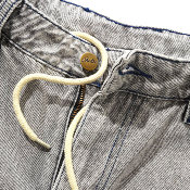 Butter Goods - Encounter Denim Shorts - Washed Soft Grey