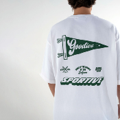 Goodies Sportive - Flag Tee - White