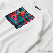 PARRA - HOLE IN THE YARD T-SHIRT - White