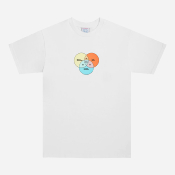 SCI-FI FANTASY - VENN DIAGRAM TEE - White