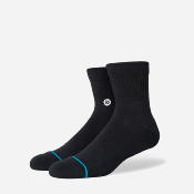 STANCE - ICON QUARTER 3 PACK - Black