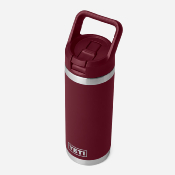 YETI - BOUTEILLE RAMBLER 18oz (532 ml) BOUCHON PAILLE - Wild Wine Red