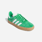 Adidas - Gazelle ADV - Green / Cloud White / Gold Metallic