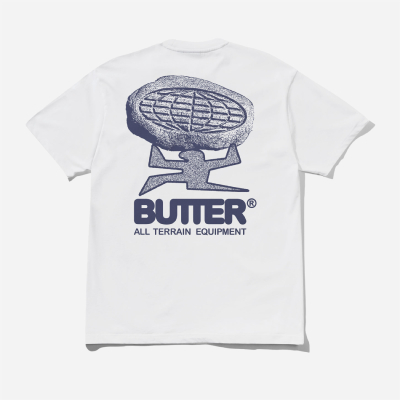 Butter Goods - Terrain Tee - White