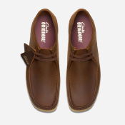 CLARKS - WALLABEE - Beeswax