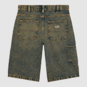 DICKIES - MADISON DENIM SHORT - Yellow Fade Indigo