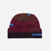 OBEY- FAIRMOUNT CROTCHE BEANIE - Potent Purple Multi