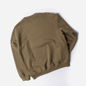 PARRA - FUTURE VISIONS CREW NECK SWEATSHIRT - Stone Grey