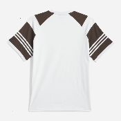 Adidas Skateboarding - Tyshawn Tee - Crystal White / Dark Brown