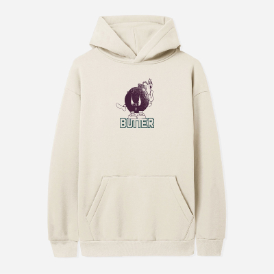 Butter Goods - Bomb Pullover Hood - Cream