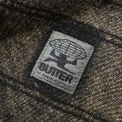 Butter Goods - Wide Cut Denim Jeans - Acid Washed Brown