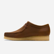 CLARKS - WALLABEE - Beeswax