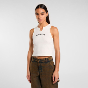 Dickies W - V Neck Top - Egret