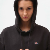 DICKIES - OAKPORT CROPPED HOODIE W - Black