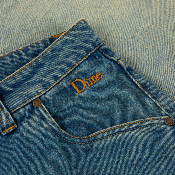 DIME - Baggy Denim Pants - Dipped Sandblasted Indigo