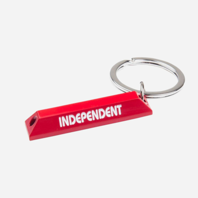 INDEPENDENT - CURB KEYRING - RED