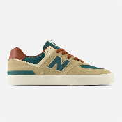 New Balance Numeric - NM 574 - Tan / Forest Green