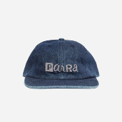 PARRA - BLOCKED LOGO 6 PANEL HAT - Blue