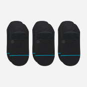 STANCE - ICON NO SHOW 3 PACK - Black