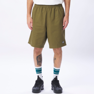 OBEY - EASY RELAXED TWILL SHORT - Field green