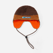 Cash Only - Flap Beanie - Brown