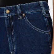 DICKIES W - DENIM SHORT - Classic Blue