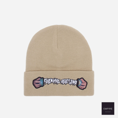 FUCKING AWESOME WORLD CUP CUFF BEANIE SAND