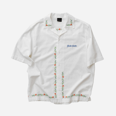 Goodies Sportive - Chardonnay Flower Shirt - White