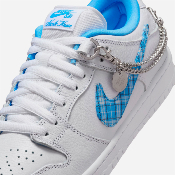 Nike SB - Dunk Low Premium x Nicole Hause - White / University Blue / White